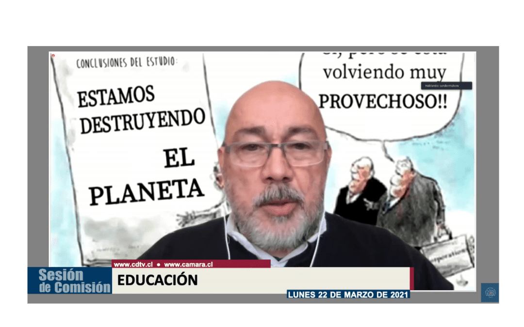 Presidente del SINDOC participó en sesión de Comisión de Educación de la Cámara que analizó «la compleja situación que atraviesa la UACh».