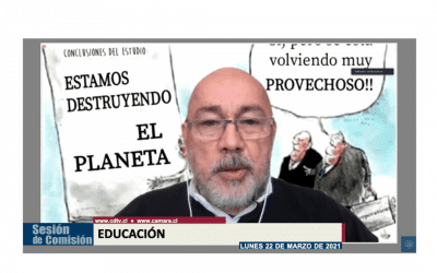 Presidente del SINDOC participó en sesión de Comisión de Educación de la Cámara que analizó «la compleja situación que atraviesa la UACh».