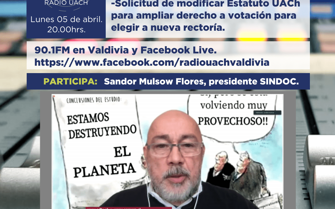 Voces Académicas 05 de abril: Actividades SINDOC primer trimestre 2021.