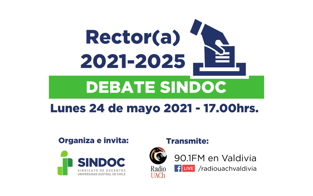 Postulantes a rector(a) de la UACh dialogarán en debate organizado por el SINDOC
