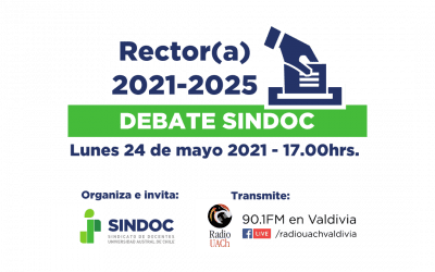 Postulantes a rector(a) de la UACh dialogarán en debate organizado por el SINDOC