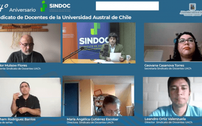 SINDICATO DE DOCENTES UACH CELEBRÓ SU 14 ANIVERSARIO
