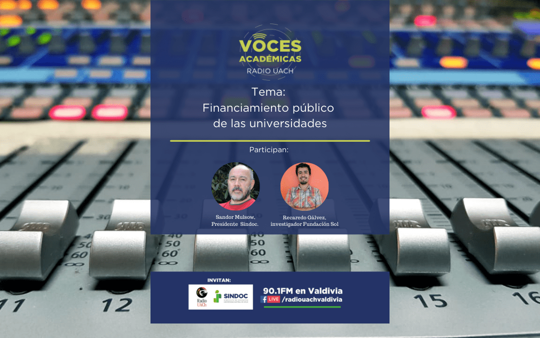 VOCES ACADÉMICAS: Financiamiento público de las universidades