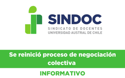 Se reinició proceso de negociación colectiva