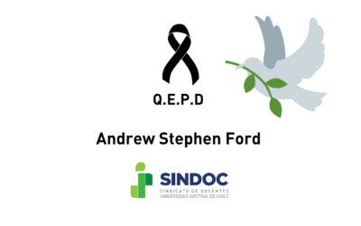 SINDOC UACh lamenta el fallecimiento de Andrew Stephen Ford