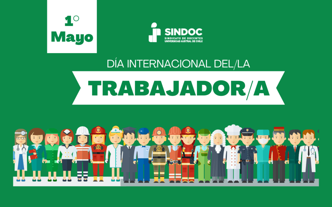 SINDOC saluda a sus socios y socias en el día del trabajador y trabajadora