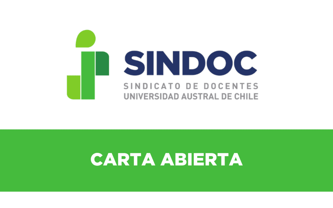 CARTA ABIERTA RENUNCIA RECTOR UACh