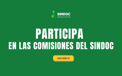 SINDOC invita a sus socios y socias a participar en comisiones